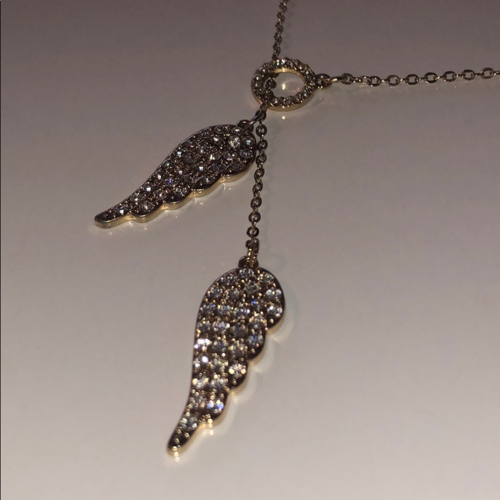 Secret angel wings necklace